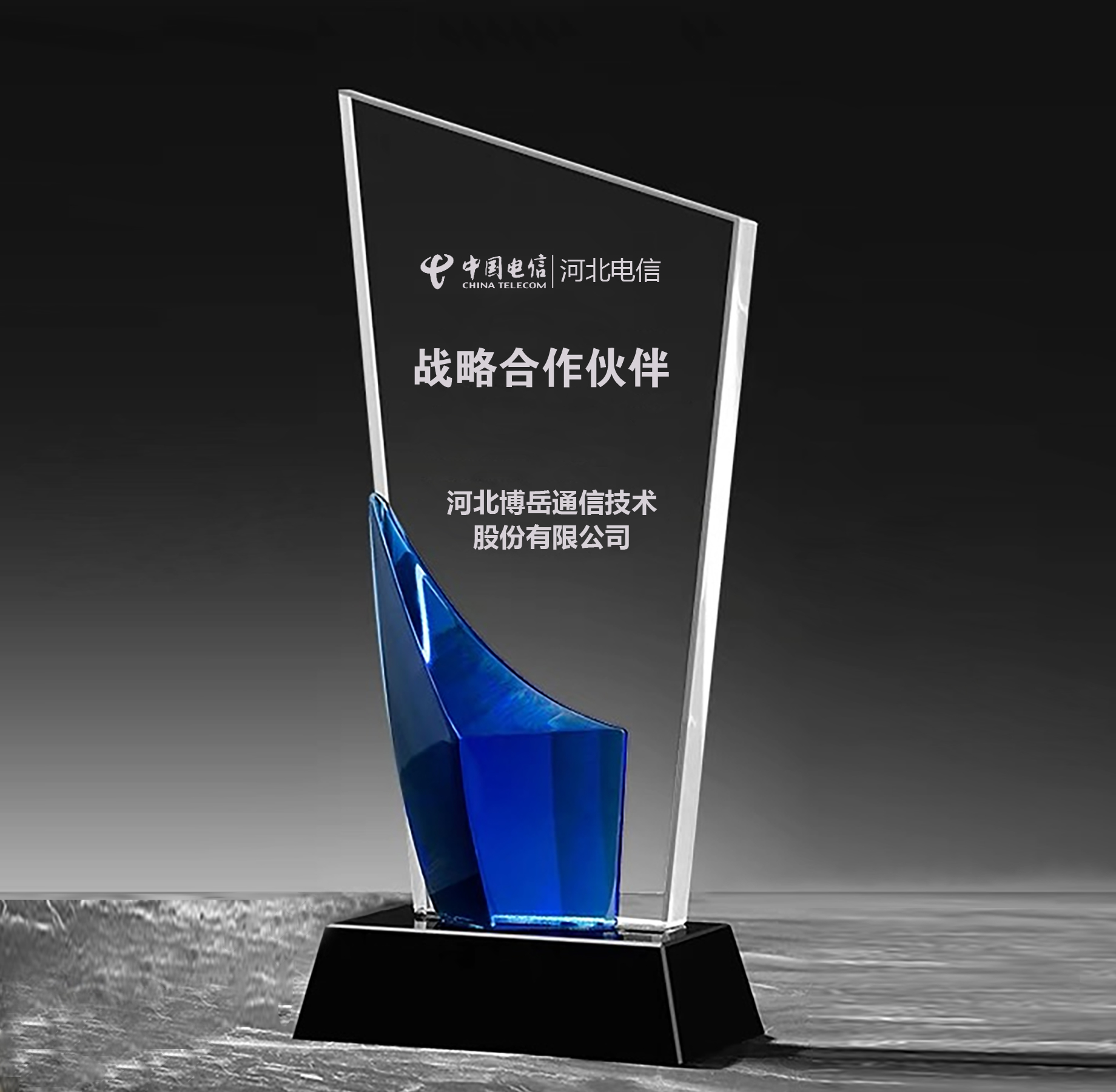 恭喜：博岳通信运营商BG荣获-电信"战略合作伙伴奖"